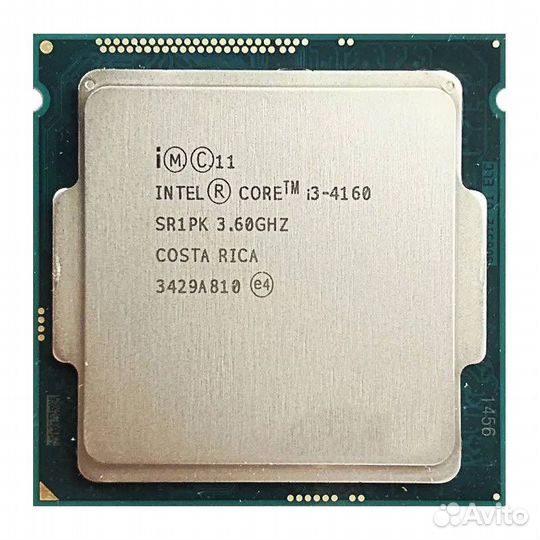 Процессор Intel core i3-4160