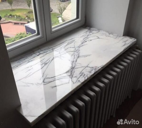 Подоконник из искусственного камня от производителя