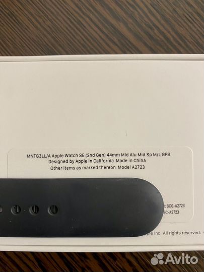 Apple watch se 2022 44mm midnight aluminium