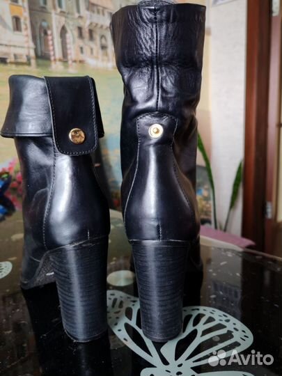 Ботильоны женские натуральная кожа