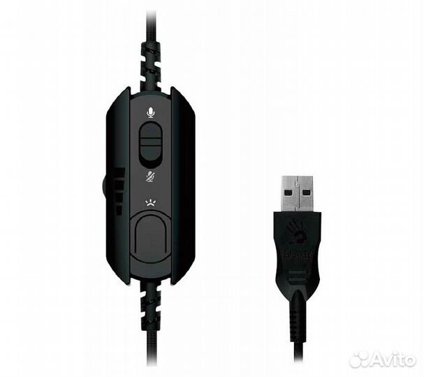 Компьютерная гарнитура A4Tech Bloody G575, черный