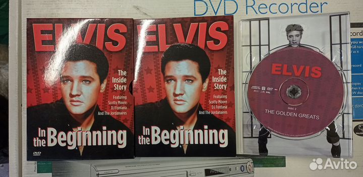 DVD диск Elvis Presley в подарочной упаковке