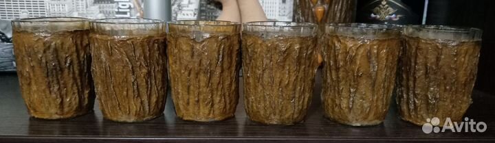 Набор из бутыли и стопок. СССР. Единственный