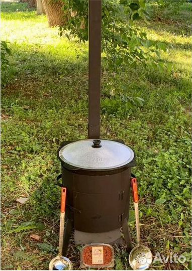 Казан-Чугунный, с печью