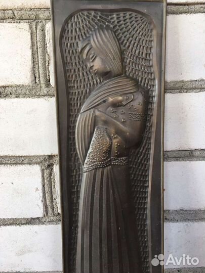 Картина медная чеканка СССР