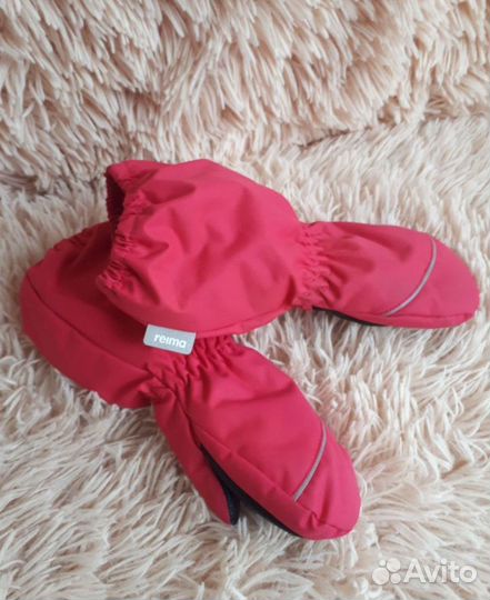 Варежки краги Reima на овчине размер 0