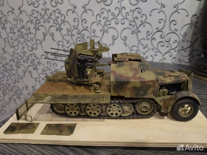 Готовая сборная модель военной техники