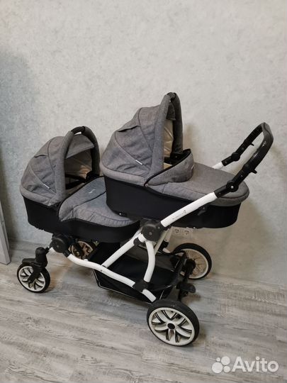 Коляска для двойни bebetto 42 (2 в 1)