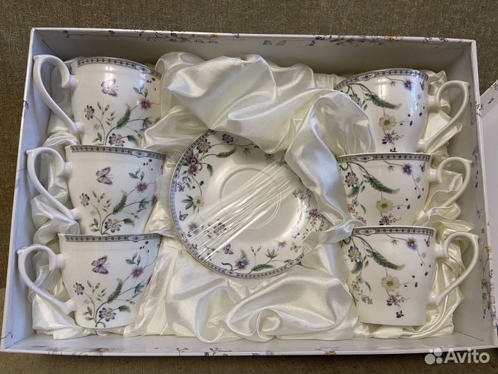 Чайный сервиз фарфор новый Balsford
