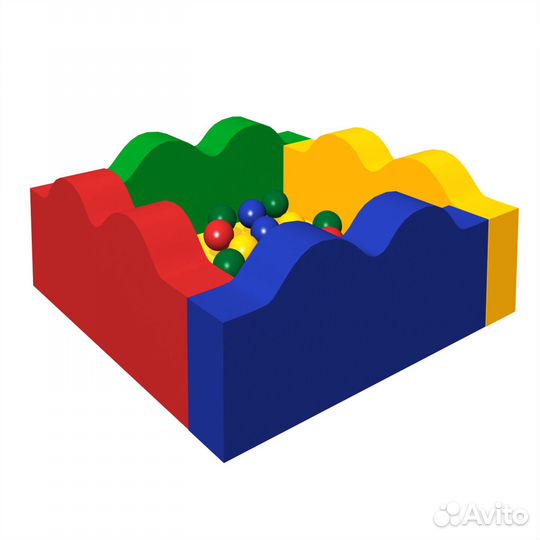 Сухой бассейн с шариками