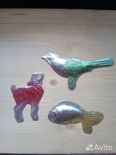 Елочные игрушки СССР картонаж