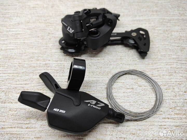 Переключатель передач задний L-twoo A7 10S+манетка