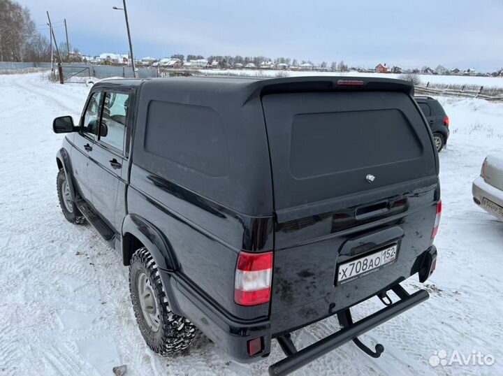 Кунг-крышка на УАЗ патриот