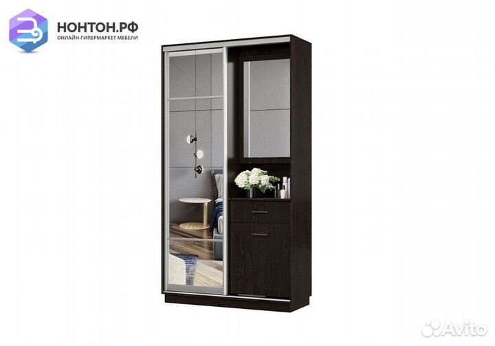 Прихожая-купе Агена мини венге