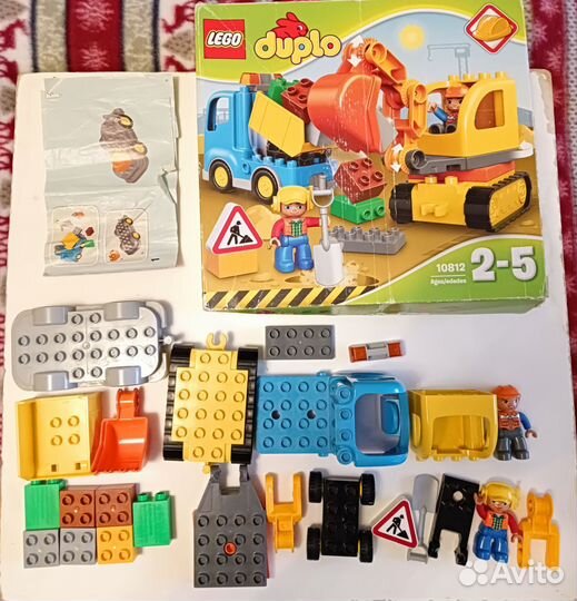 Lego duplo стройка 10812