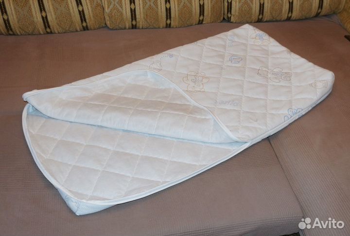 Детский ортопедический матрас Plitex, 120х60 см