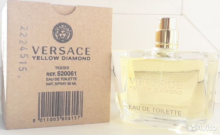 Versace - Yellow Diamond EDT 90ml тестер