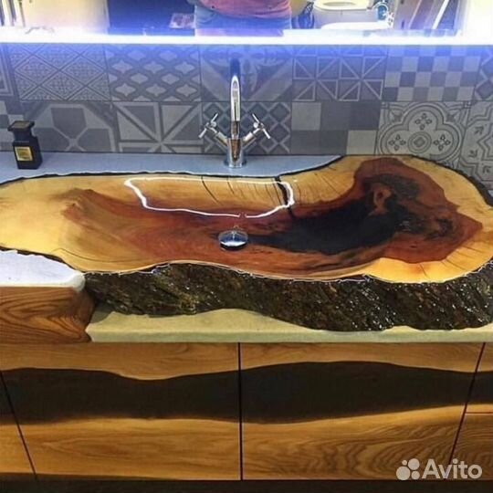 Стол из слэба/ столешница на заказ