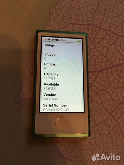 Плеер iPod nano 7