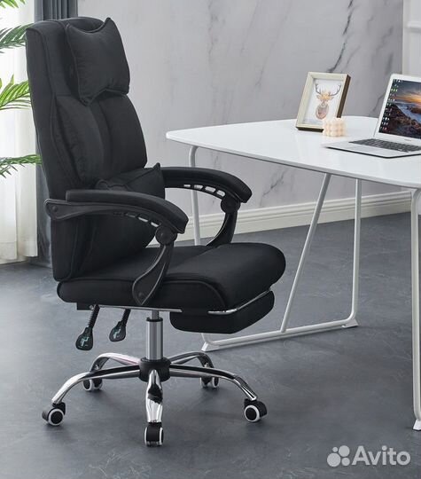 Тканевое компьютерное кресло