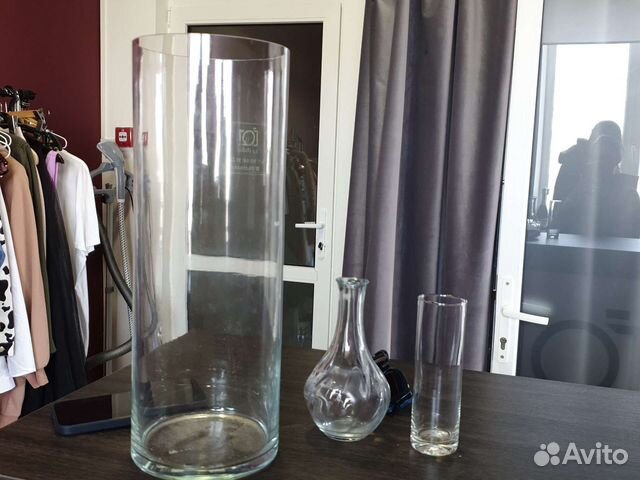 Вазы икеа стекло бетон