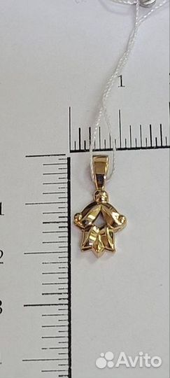 Золотая подвеска