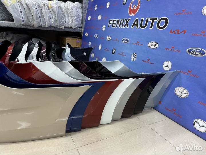 Бампер задний Hyundai Solaris с 10-14 г. в цвет