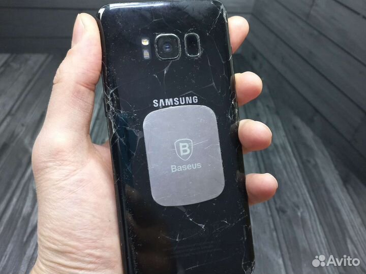 Samsung S8 разбит, нет изображения