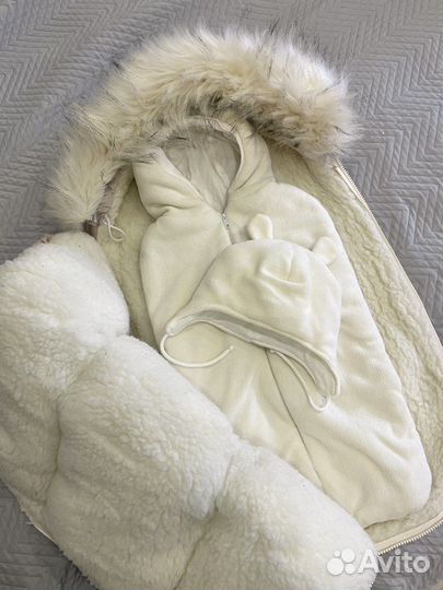 Комплект на выписку зимний