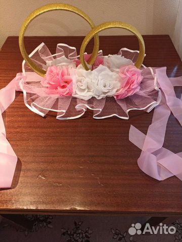 Украшения на свадебное авто