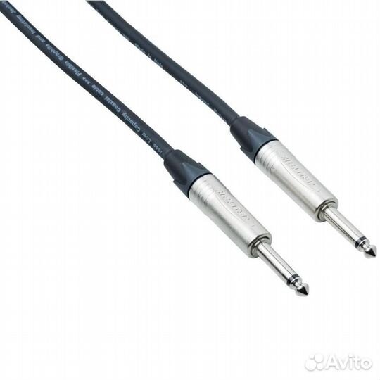 Кабель гитарный Bespeco NC1000 10 m (прямой/прямой