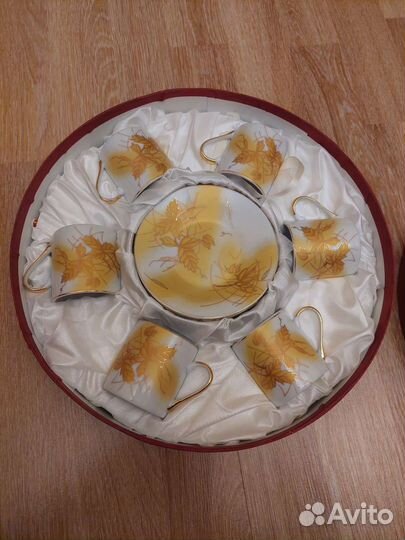 Новый чайный кофейный сервиз 6 перс yamasen japan