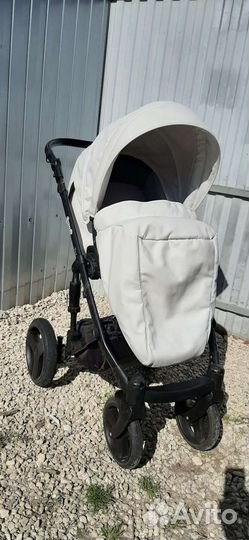 Коляска 2 в 1 эко кожа