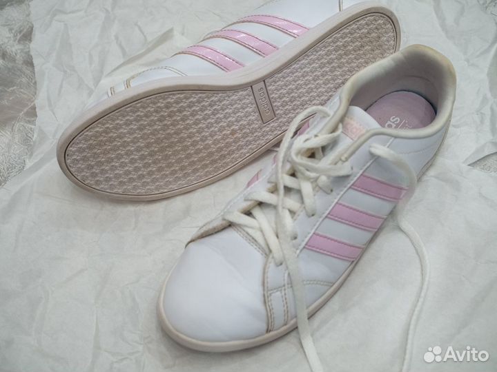 Adidas best sale pink ortholite