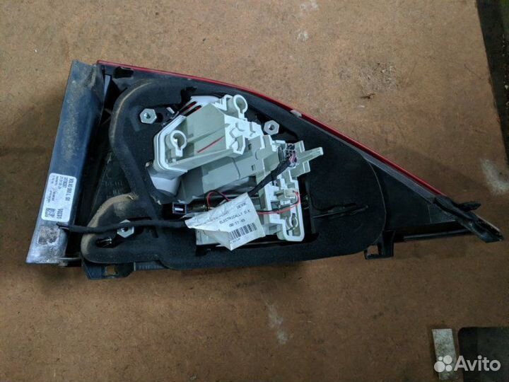 Фонарь задний левый Volvo S60 2010-2013