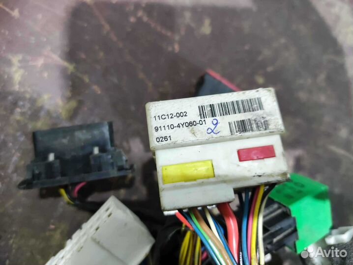 Жгут проводов подпанельный KIA Rio 3 1.4 МКПП