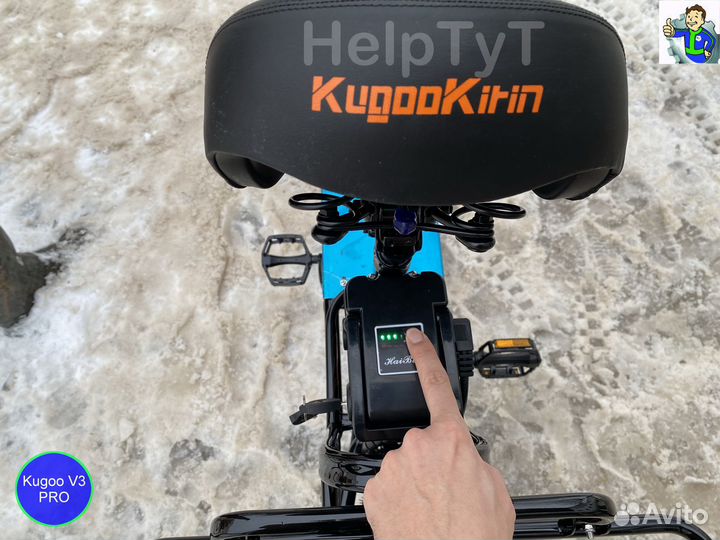Электровелосипед для доставки Kugoo V3 2024 м.г