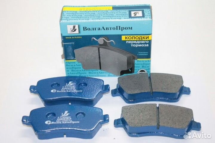 Колодки тормозные передние Лада Веста, Ларгус