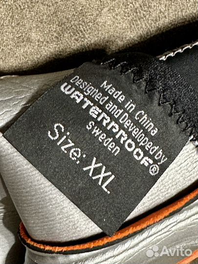 Перчатки WaterProof G1 7мм трехпалые полусухие