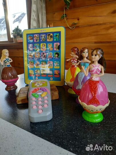 Пульт Fisher Price. Азбукварик. Русалки