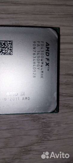 Процессор AMD fx-4300tm