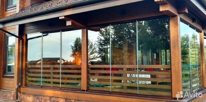 Безрамное остекление