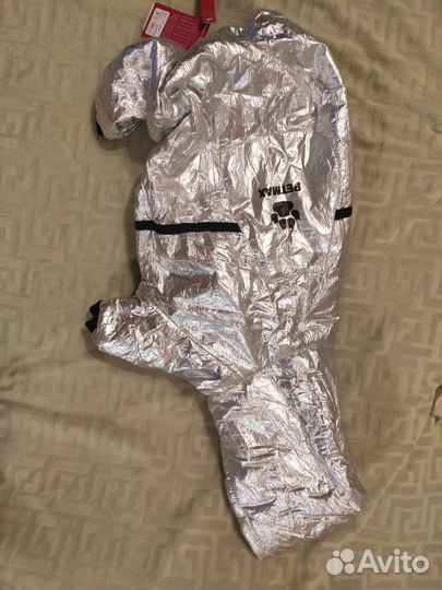 Комбинизон космичекий для собаки на флисе