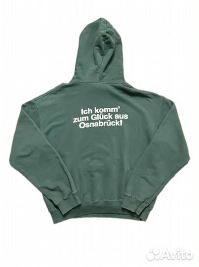 Vetements Green Tourist худи оригинал