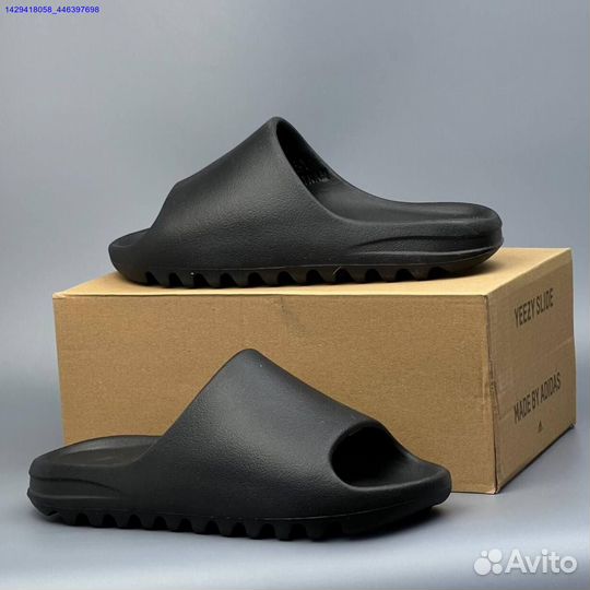 Тапочки Adidas Slide Black (Арт.19456)