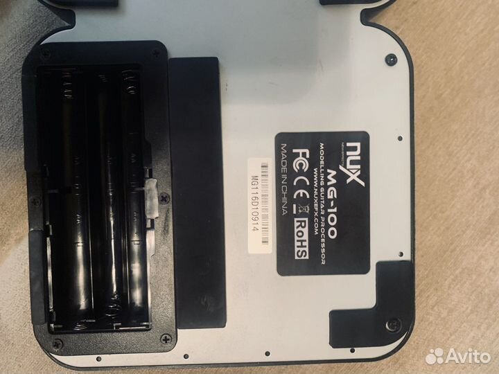 Гитарный процессор NUX MG 100
