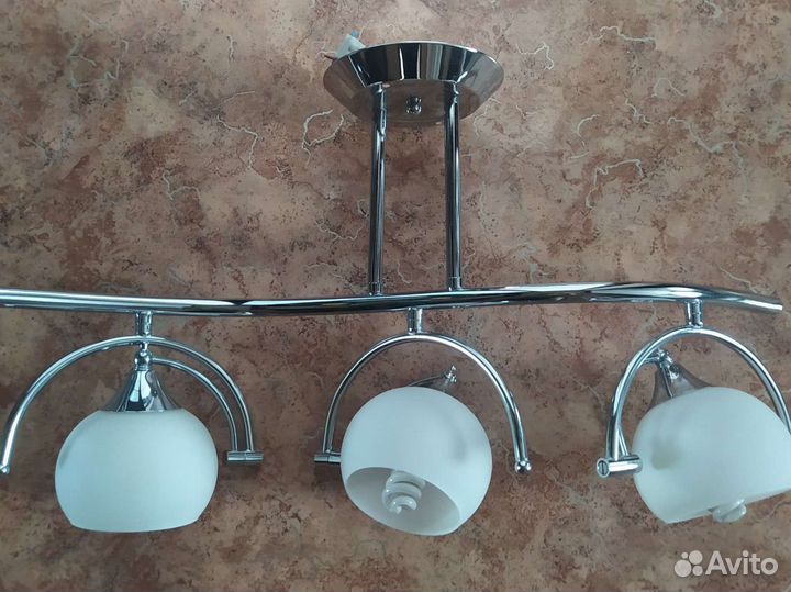 Люстра потолочная бу