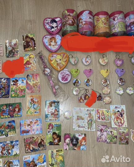 Вещи Винкс winx club коллекция брелки, баночки др