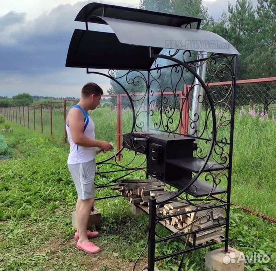 Мангал беседка