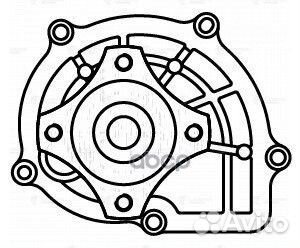 Насос водяной chery tiggo (FL) (13) 1.6I SQR